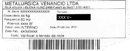 A VIOLAÇÃO DESTE LACRE INVALIDA A GARANTIA DO PRODUTO E COMPROMETE A SEGURANÇA "A quantidade de