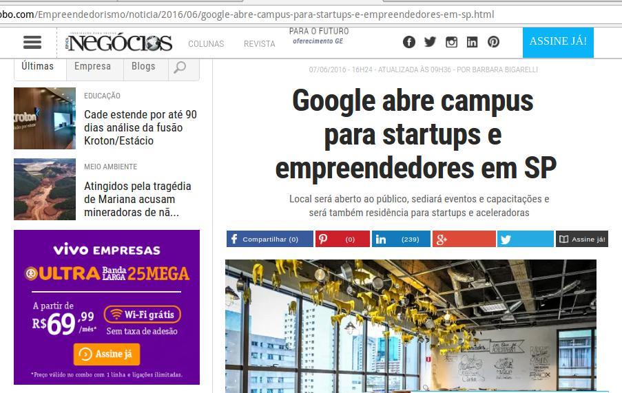 Empresas do futuro Multinacionais criaram centros de inovação