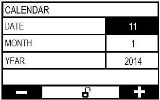 DreamStar Info ou DreamStar Info Evolve Menu Manutenção a tecla direita de definição para seleccionar o símbolo direita do ecrã e aceder ao menu Manutenção.