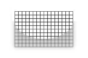 2. Gire cuidadosamente o anel de distorção completamente no sentido anti-horário.