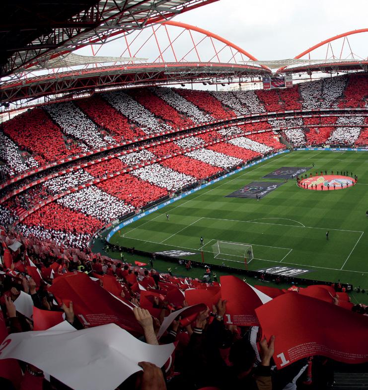 04 06 18 30 32 36 38 40 42 LISBOA A CIDADE QUE NUNCA PÁRA COMPLEXO DESPORTIVO DO SPORT LISBOA E BENFICA Estádio Salas