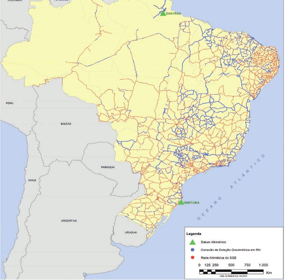 RRNN após a interpolação empregando os dados e modelos citados. A Figura 14 ilustra os pontos de conexão utilizados nesta análise.