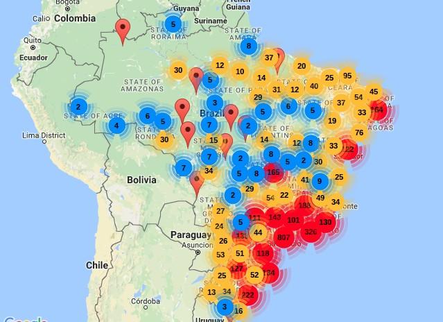 NIC.br Distribuição de ASNs eiros Rio de Janeiro: 166 Duque de Caxias: 17 Niterói : 17 Campos :