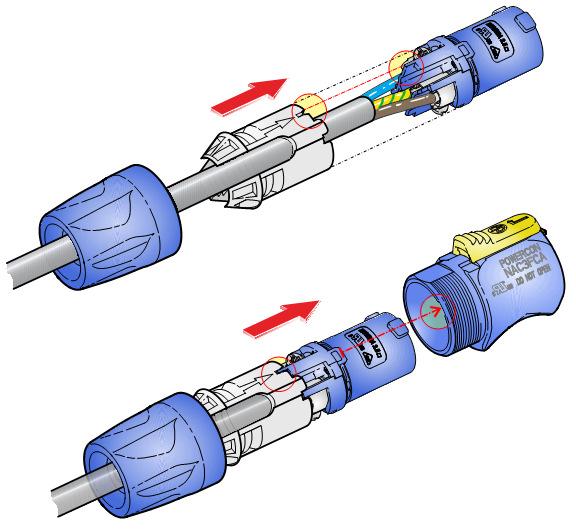 3x 1,5mm 2 Decape recomendado É melhor NÃO estanhar as pontas dos fios!