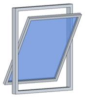 No caso de janelas viradas a sul, com forte exposição solar, deverá optar-se por janelas com
