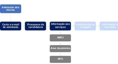 Vol. 6 Capítulo 3- Núcleo de Relações Internacionais NMCI: lista de alunos selecionados e disponibilização do processo de candidatura dos alunos na área comum NMCI/NRI.
