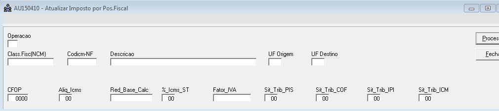 Nesse modelo com base no código do NCM, código de ICMS da NF ( Pai ),as Unidades Federativas de Origem e Destino o sistema atribuirá um código de ICMS ao Filho, solicitando as