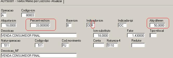 REDUÇÃO DE BASE.