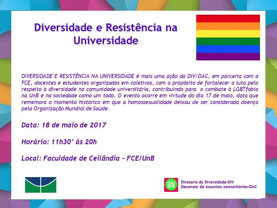 4.2 - DIA DO COMBATE À LGBTFOBIA de Baére (PPGPsiCC/Escuta Diversa); Madu Krasny (estudante de