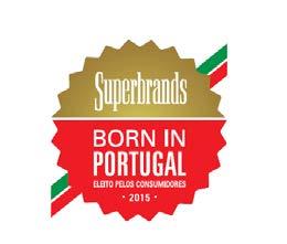 Reconhecimento público GLOBAL Marcas de Excelência - Superbrands Marca de Excelência em Portugal 2014 e 2015.