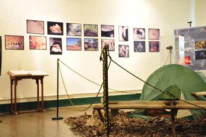 A primeira exposição do Projeto Museu foi realizada em 2010, na cidade de Ouro Preto, berço de cavernas não carbonáticas e minas subterrâneas da exploração de ouro do sec. XVII e XVIII.