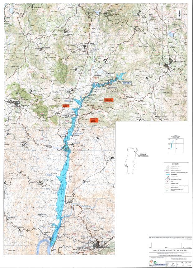 Anexo I Cartografia de suporte às operações de emergência de Proteção Civil