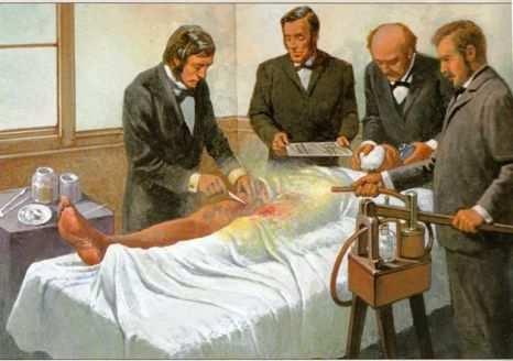 Histórico Um cirurgião inglês, Joseph Lister, havia lido trabalhos de