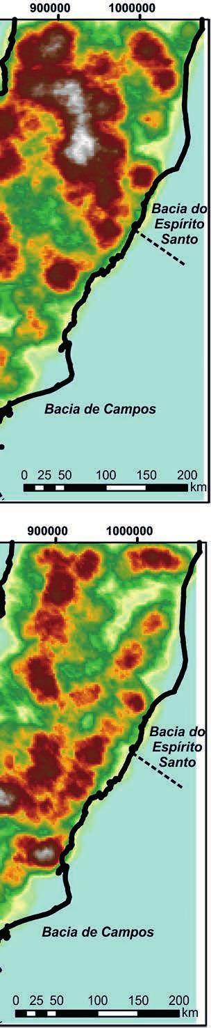 marginais do Sudeste do Brasil e áreas de embasamento adjacentes.