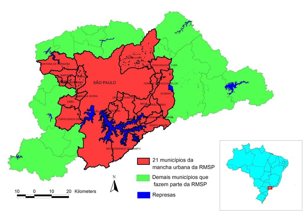 2. Métodos Como foi dito, o objetivo do trabalho é desenvolver uma operacionalização empírica do conceito de vulnerabilidade socioambiental, para identificação e análise espacial de situações de