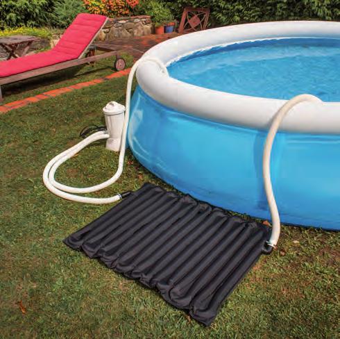 AQUECEDOR SOLAR O sistema é projetado para ser usado exclusivamente em piscinas com filtro de