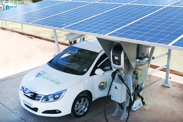Solução Integrada Solar + Carro elétrico ALDO Solar/