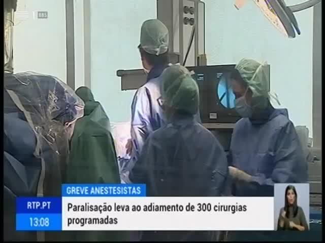 Os anestesistas do Hospital Amadora-Sintra começaram hoje uma greve de 5 dias, a