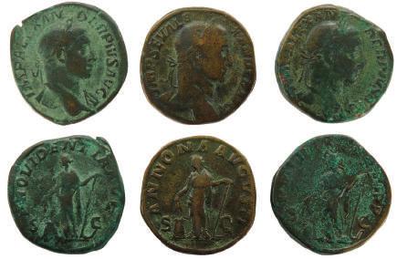 14 DIAMANTINO LEILÕES 100 GORDIANUS III ANTONINIANO, 238-244 D.C.