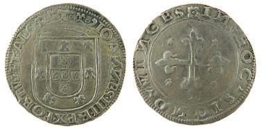 JOÃO III Cruzado (400 Reais), N/D, 3,52 gr., Ouro.