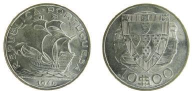 10 Escudos 1940, Prata MBC/BELA 100 405 10