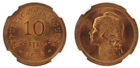 84 DIAMANTINO LEILÕES 734 10 CENTAVOS, 1938, Bronze.