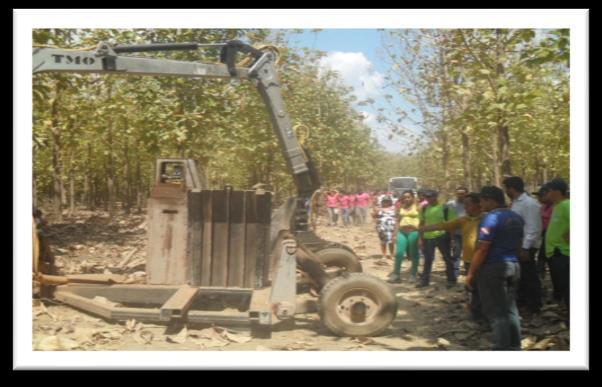 Proteção do solo; Proteção da água; Proteção do ar; Proteção da fauna Prevenção de incêndios florestais PROGRAMAS SOCIAIS Nas regiões onde a TRC