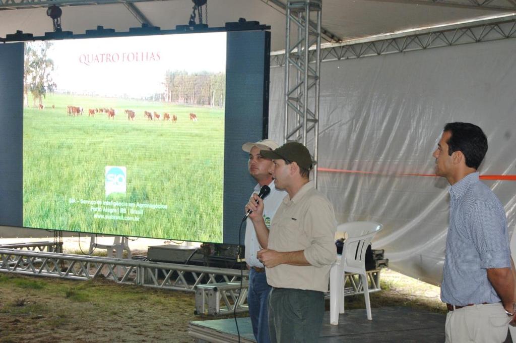 Palestra 2 (30 minutos): Caso de sucesso integração lavoura pecuária em terras baixas na Fronteira Oeste do Rio Grande do Sul