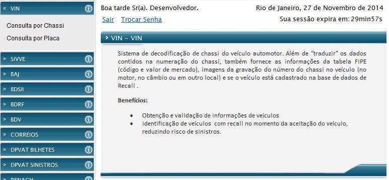 2. Informações detalhadas do serviço 2.