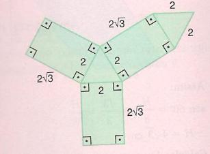 3) O número de arestas de um octaedro convexo é o dobro do número de vértices. Quantas arestas possui esse poliedro?