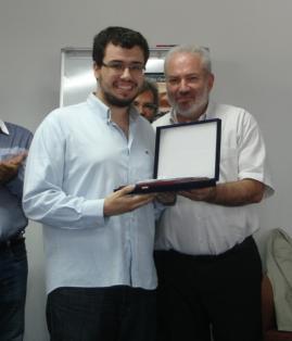 e CEO da FIDE 2º Jorge Ferreira prémio entregue