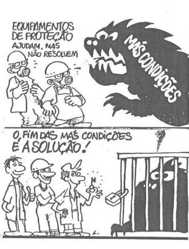 FEDERAÇÃO DOS METALÚRGICOS DO ESTADO DE SÃO PAULO EPIs Se você começou a trabalhar há pouco tempo, não faz ideia da quantidade de acidentes que, muitas vezes, mataram ou mutilaram milhares e milhares