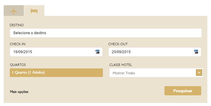 DESTINO Local aonde o cliente vai se hospedar CHECK-IN Data em que o cliente