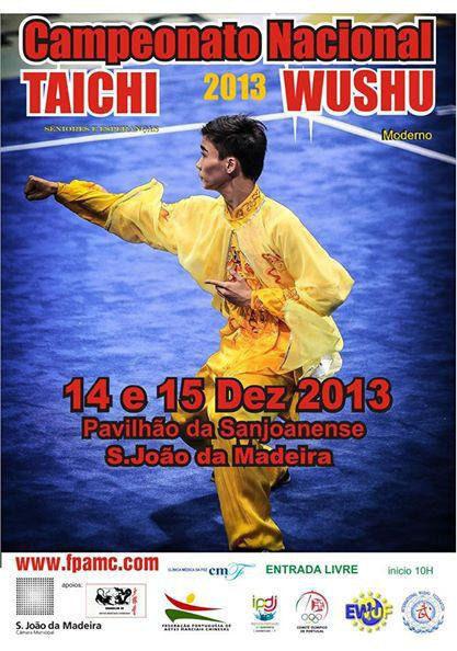 6 2013 EVENTOS ATIVIDADES REUNIÕES 14 de Dezembro Campeonato Nacional de Taichi Esperanças e Seniores, São João da Madeira 15 de Dezembro
