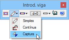 .1. Vigas Estão já presentes neste grupo as vigas comuns indicadas previamente no grupo inferior.