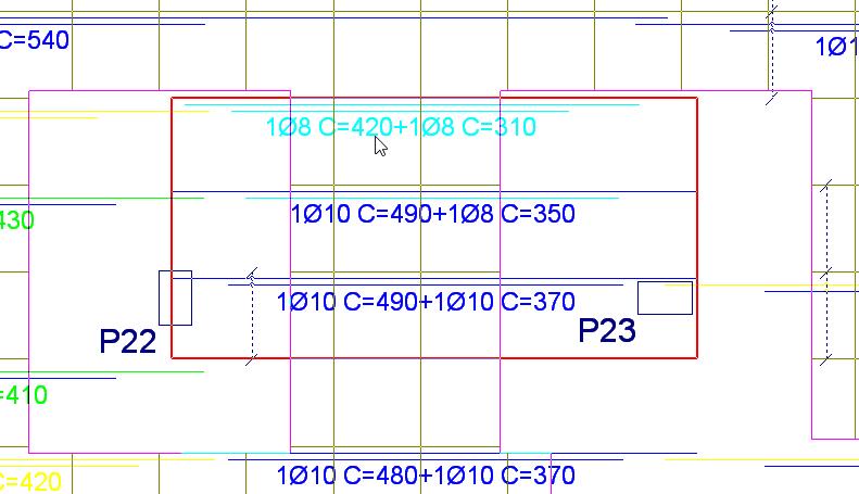 137 Fig. 3.254 Fig. 3.255 Outra forma de uniformizar armaduras, está diretamente relacionado com a utilização do comando Armadura base.