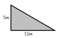 Questão 11 Observe a figura a seguir: Assinale a alternativa da figura. a) 116 m b) 1 m c) 18 m d) 13 m e) 148 m Resposta: a Conteúdo: Cálculo de área: retângulo A t = A 1 A A 1 = 16.8 = 18 A = 3.