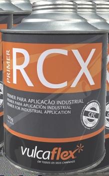 Limpeza e Tratamento de Superfícies Primer RCX Indicado para potencializar os efeitos do adesivo a frio em revestimentos metálicos com borracha, o primer RCX deve ser aplicado como uma pintura,