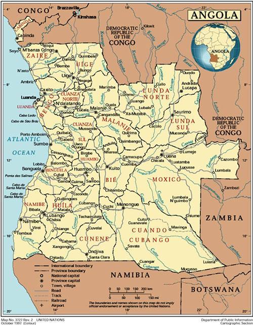 INFORMAÇAO DE BASE Superfície: 1.246.700 km² População: 28. 107.202 habitantes (INE 2014) População feminina: 50.5%) População masculina: 49.