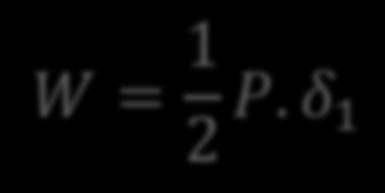 Trabalho Externo de uma Carga Aplicada W (3) No caso de uma deformação linear e elástica, a porção do diagrama força-deslocamento referente ao problema