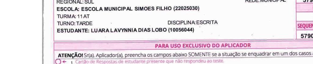 REVISTA DO PROFESSOR - Língua Portuguesa Como observado na análise apresentada no padrão Básico, as crianças com proficiência entre 400 e 500 pontos apresentam escrita em nível alfabético quando são