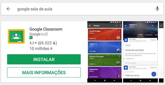 Google Sala de Aula