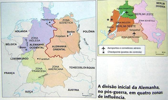 CONFERÊNCIA DE POTSDAM 1949: Divisão da Alemanha e de Berlim