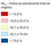 Ficha Técnica 75 - E.06-C - Índice de atendimento com rede de esgotos E.06 Infraestrutura de Saneamento E.
