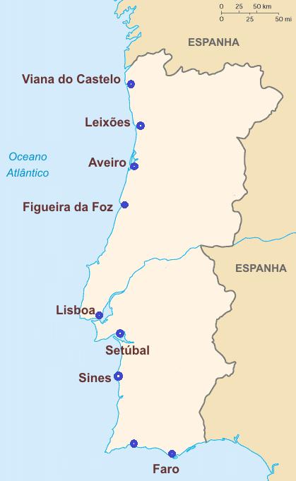 17 Sistema Portuário Português - Estrutura Organizacional Administrações conjuntas para diversos portos. APVC Adm. do Porto Viana Castelo APDL Adm.