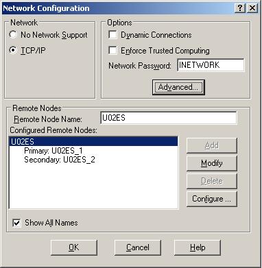 Em Advanced, manter apenas o IP da rede geral (Comunicação com Clientes ifix) habilitada.