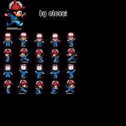 SPRITESHEET ANIMATION É uma cadeia de sprites que formam a animação de determinada ação de