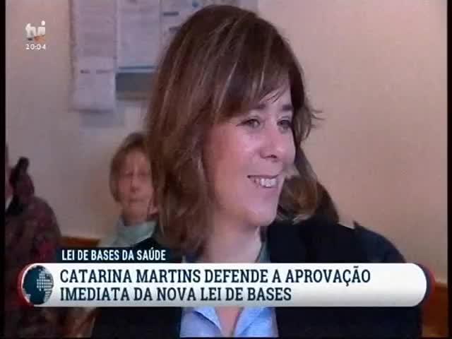parcerias público-privadas. Comentários de Catarina Martins.