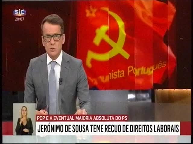 A34 SIC Duração: 00:01:57 OCS: SIC - Jornal da Noite ID: 81057439 15-06-2019 20:07 PCP e a eventual maioria absoluta do PS http://pt.cision.