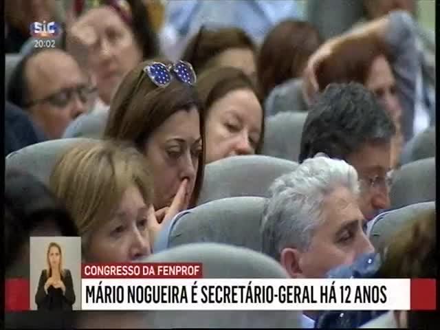 mais conhecidos dos movimentos sindicais portugueses, Mário Nogueira, foi hoje reeleito para um